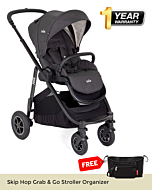 Joie: Versatrax™ Stroller - Shale (Birth to 22kg) + [FREE Skip Hop Stroller Organizer worth RM129]