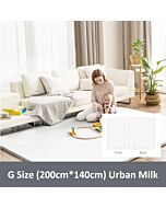 ALZiP® Mat Zero Mat [G size 200cm*140cm] (Urban Milk)