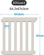 ALZiP® Woodley Baby Room Single Panel [60 Guard] (Almond)
