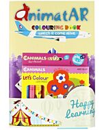 AnimatAR Augmented Reality Colouring Book 'Airline' - 37% OFF!!