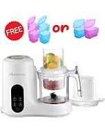 Autumnz: Double Tier Multifunctional Baby Food Processor + FREE Storage Cups
