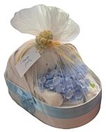 Baby Blu Angel: The Reveal Cradle - It’s a Boy (12 pieces set)