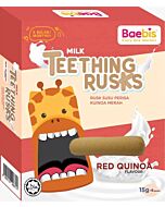 Baebis: Teething Rusks (Red Quinoa) 90g [6M+]