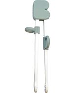 Beaba: 3-in-1 Learning Chopsticks (Green Blue)