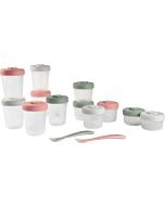 Beaba: Clip Portions Meal & Food Storage Expert Pack (Eucalyptus)