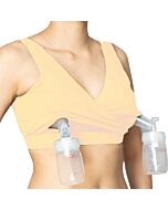 Boss Mama: Real-Support Nursing Bra - XL (Nude)