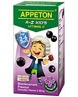Appeton A-Z Vitamin-C (Blackcurrant) Tablets 100's (For 2-6 years old)