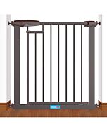 Bumble Bee: Auto-Close Magnetic Gate (Brown) (76-83cm) [PREORDER - Limited units arriving on 27 Aug]
