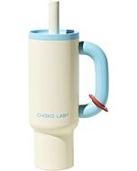 CHAKO LAB: BAWANG CUP 316 Stainless Steel Thermos (White)