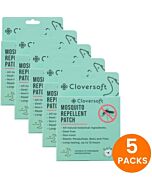 Cloversoft: Plant-Based Mosquito and Garden Insects Repellent Patch 10pcs X 5 PACKS [SPECIAL DEAL!!]