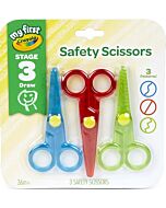 Crayola My First Safety Scissors - 3pcs