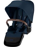 Cybex Gold: Gazelle S Seat Unit (Ocean Blue & Silver Frame) [From 0-4 years / 0-22kg]