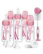 Dr. Brown's: Options+ Gift Set - PP Narrow-Neck Bottle (Pink) [NEW VERSION] - 25% OFF!! 