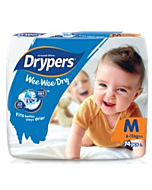 Drypers Wee Wee Dry M74 (6-11kg) - Mega Pack - 25% OFF!