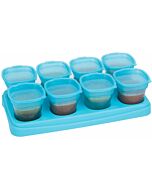 EASY Breastmilk & Baby Food Storage Cups (2oz) - Ocean Blue - 10% OFF!