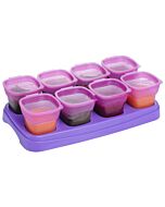EASY Breastmilk & Baby Food Storage Cups (2oz) - Plum - 10% OFF!