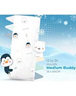 Emperor Baby: Marshmallow Hug Hug Cooling Pillow [Polar Penguin - M]