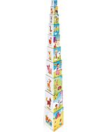 Janod: Life At The Farm Triangle Stacking Pyramid