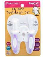 Autumnz: My First Toothbrush Set (Stage 1 & 2) | Lilac