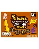 Apple Monkey: Gluten Free Cookies - Chocolate Chip & Raisin (3 bags x 20g) 60g - 6% OFF!!