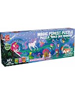 Hape Toys: Magic Forest 1.5 Meter Long Puzzle Glow In The Dark 200pcs