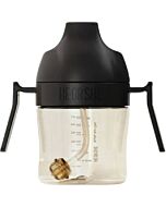 He or She: Dental Care Sippy Cup 7oz/210ml (Black)