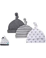 Hudson Baby: Caps Set (0-6 months) 3pcs [52314] - 20% OFF!!