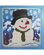 DIY Paper Art - Snowman