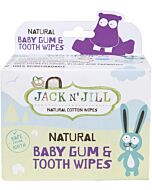 Jack N’ Jill: Natural Baby Gum & Tooth Wipes 25 Pack