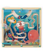 Janod: Wooden Magnetic Maze (Ocean)