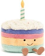 Jellycat: Amuseable Rainbow Birthday Cake (26cm)