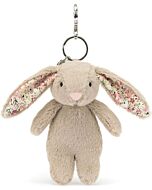 Jellycat: Blossom Beige Bunny Bag Charm (17cm)