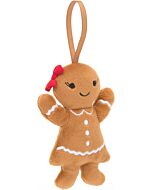 Jellycat: Festive Folly Gingerbread Ruby (10cm)