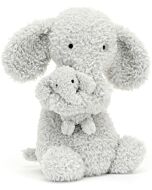 Jellycat: Huddles Grey Elephant (26cm)
