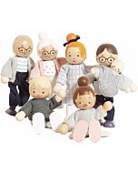Le Toy Van: Wooden Dolls House Family