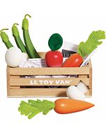 Le Toy Van: Wooden Market Crate (Harvest Vegetables)