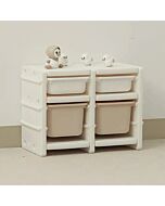 Lucky Baby: Children's Tree House Storage Rack - 2 Cabinets
