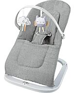 Lucky Baby: Infant To Toddler Portable Bouncer (Grey)