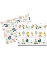 Lucky Baby: Tell Me A Story Educative XPE Foldable Mats 150x200x1cm (Safari)