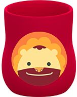 Marcus & Marcus: Silicone Baby Training Cup 4oz | Marcus (Lion)