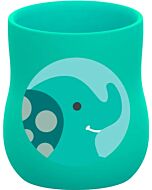 Marcus & Marcus: Silicone Baby Training Cup 4oz | Ollie (Elephant)