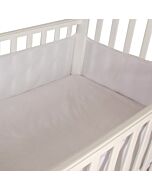 Babyhood: Breathe Eze Cot Bumper Mesh (White)