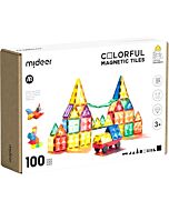 Mideer: Colorful Magnetic Tiles 100pcs