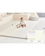 ALZiP® Mat Baby Foldable Silion Playmat | Size S (200*120*4cm) - Modern Grey