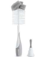 Munchkin: Sponge Bottle Brush with Nipple Brush (Grey) - 33% OFF!!