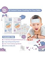 MyLO: Fever Cooling Patch Paraben Free (6 Patches / box) [0-36M] *1box