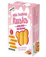Natufoodies: Milk Teething Rusks (15g x 6's) - Red Quinoa