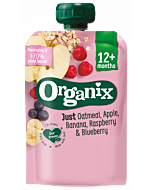 Organix Oatmeal, Apple, Banana, Raspberry and Blueberry 100g (12+ months)