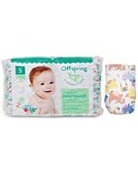 Offspring Fashion Diapers (Chlorine Free) S48 (3-7kg) - Fairytale