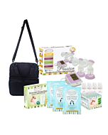 Autumnz: PASSION Convertible Double Electric/Manual Breastpump Package